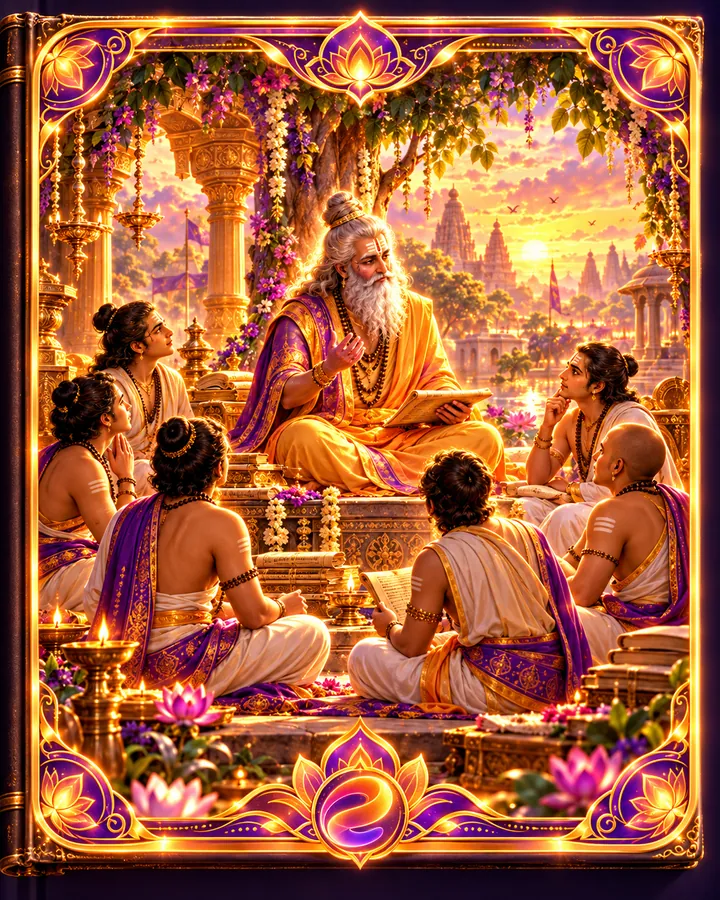 Aitareya Upaniṣad · guru and disciple