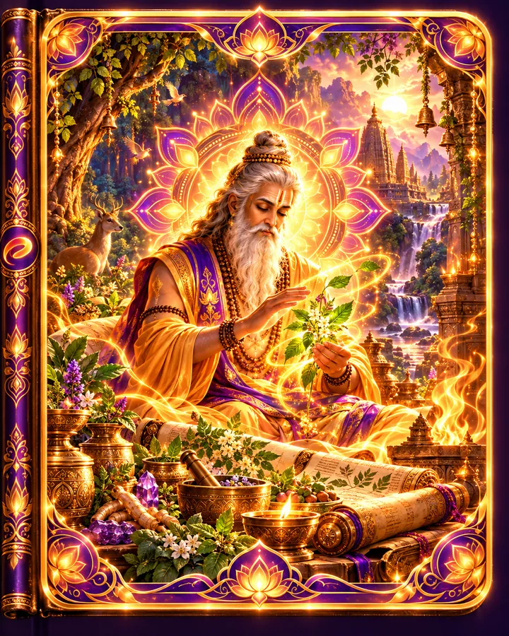 Atharvaveda · rishi, herbs and healing traditions